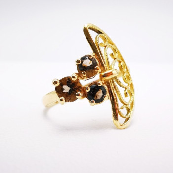 Bague "Féminessence" Or Jaune 750 - 18 carats