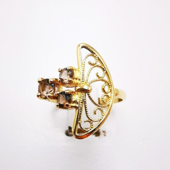 Bague "Féminessence" Or Jaune 750 - 18 carats