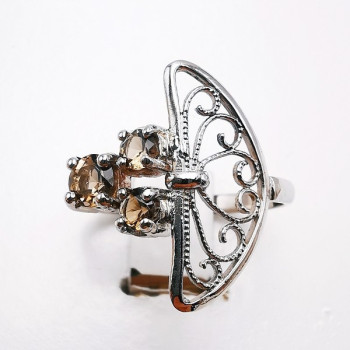 Bague "Féminessence" Or Blanc 750 - 18 carats
