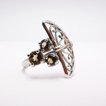 Bague "Féminessence" Or Blanc 750 - 18 carats