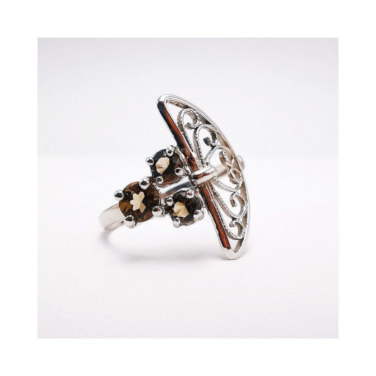 Bague "Féminessence" Or Blanc 750 - 18 carats