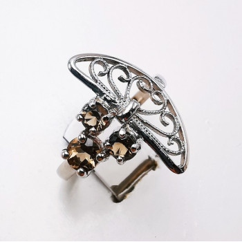 Bague "Féminessence" Or Blanc 750 - 18 carats