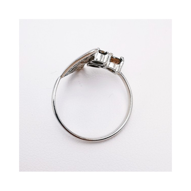 Bague "Féminessence" Or Blanc 750 - 18 carats