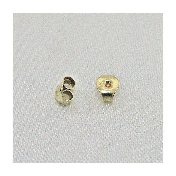 Poussettes Belge pour Boucles Or Jaune 750 (18 carats) (La Paire)