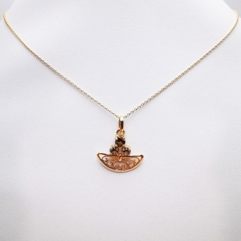 Collier "Féminessence" Or rose 750 - 18 carats