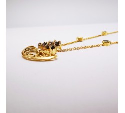 Collier "Féminessence" Or jaune 750 - 18 carats