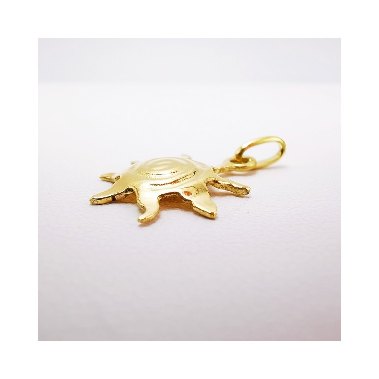 Pendentif Soleil Or Jaune 750 - 18 carats