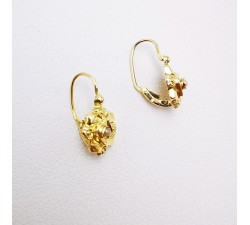 Boucles d'oreilles Brisures Or Jaune 750 - 18 carats (Bijou d'occasion)