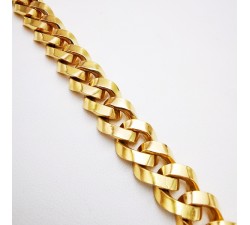 Collier Grosse Maille  Or Jaune 750 - 18 carats (Bijou d'occasion)