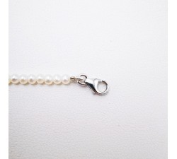 Bracelet Perles de Culture Or blanc 750 - 18 carats