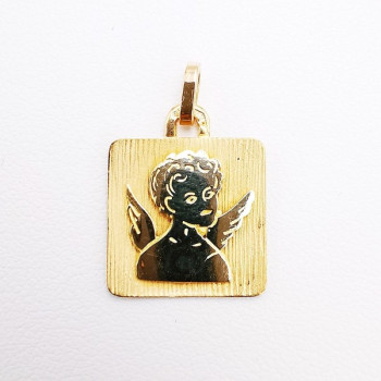 Médaille Ange Or Jaune 750 - 18 carats (Bijou d'occasion)