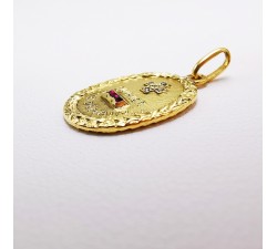 Médaille d'Amour Augis Or Jaune 750 - 18 carats (Bijou Occasion)