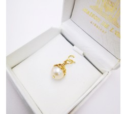 Pendentif  Perle Or Jaune 750 - 18 carats (Bijou Occasion)