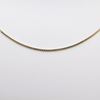 Chaîne 45 cm Maille Vénitienne Or Jaune 750 - 18 carats 1.85 grammes