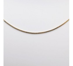 Chaîne Maille Vénitienne Or Jaune 18 carats