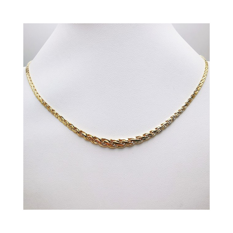 Collier Maille S en chute Or Jaune 750 - 18 carats