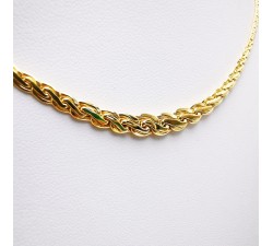 Collier Maille S en chute Or Jaune 750 - 18 carats