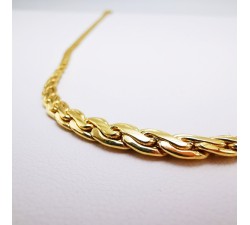 Collier Maille S en chute Or Jaune 750 - 18 carats