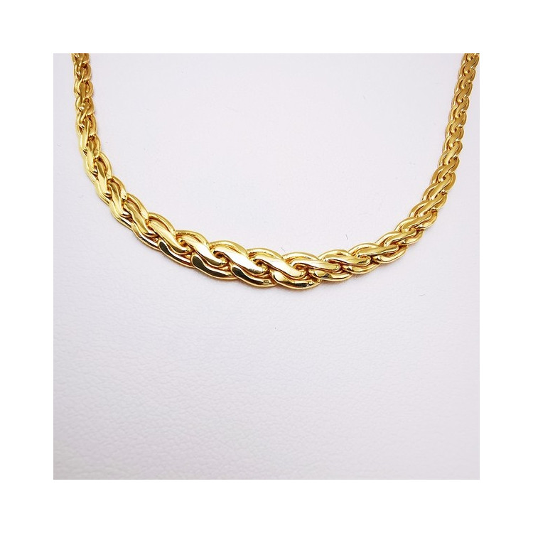 Collier Maille S en chute Or Jaune 750 - 18 carats