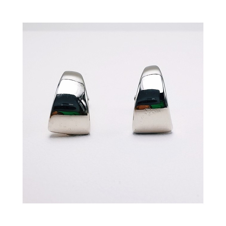 Boucles d'Oreilles  Or Blanc 750 - 18 carats