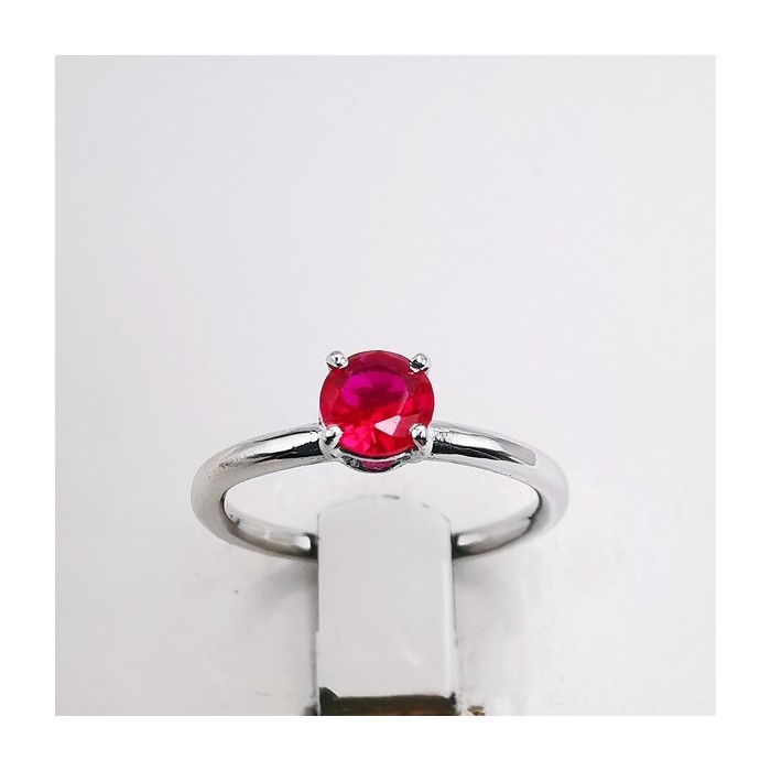 Bague "Origine" Rubis Grand Modèle Or Blanc 750 - 18 carats Bague "Origine" Rubis Grand Modèle Or Blanc 750 - 18 carats