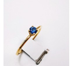 Bague "Origine" Saphir Petit Modèle Or Jaune 750 - 18 carats