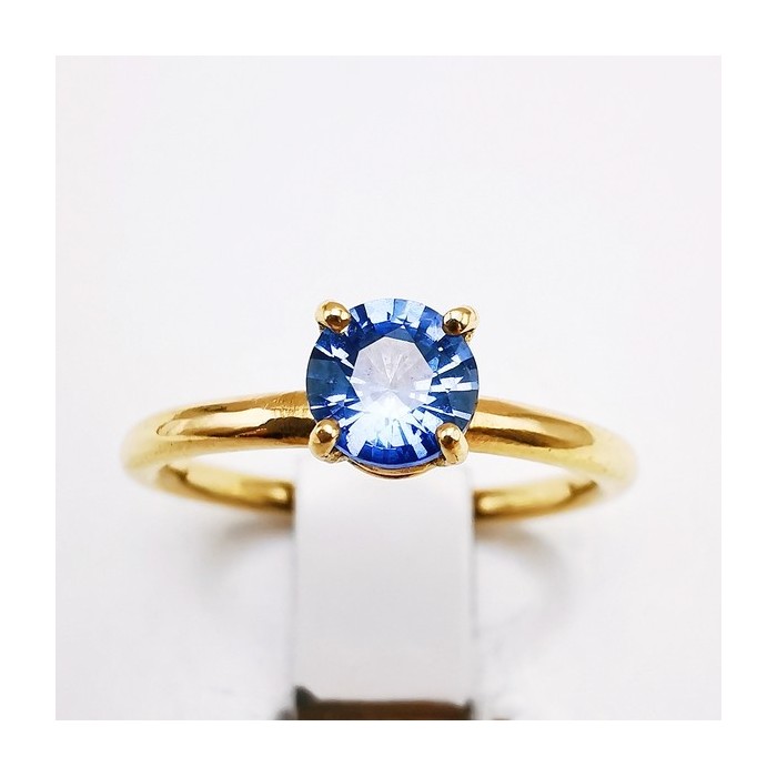 Bague "Origine" Saphir Grand Modèle Or Jaune 750 - 18 carats Bague "Origine" Saphir Grand Modèle Or Jaune 750 - 18 carats