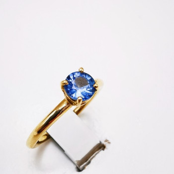 Bague "Origine" Saphir Grand Modèle Or Jaune 750 - 18 carats