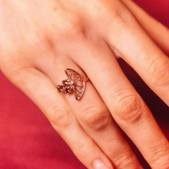 Bague "Féminessence" Or Rose 750 - 18 carats