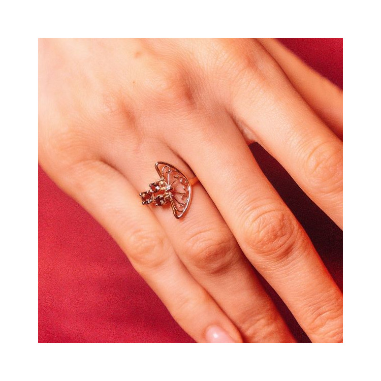 Bague "Féminessence" Or Rose 750 - 18 carats