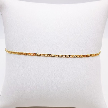 Bracelet Maille Bâton Or Jaune 750 - 18 carats