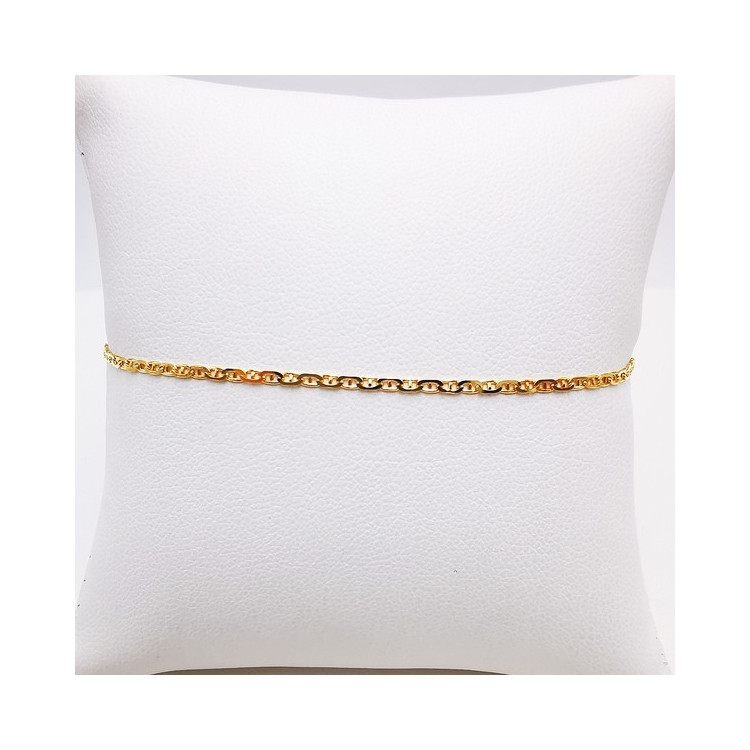 Bracelet Maille Bâton Or Jaune 750 - 18 carats
