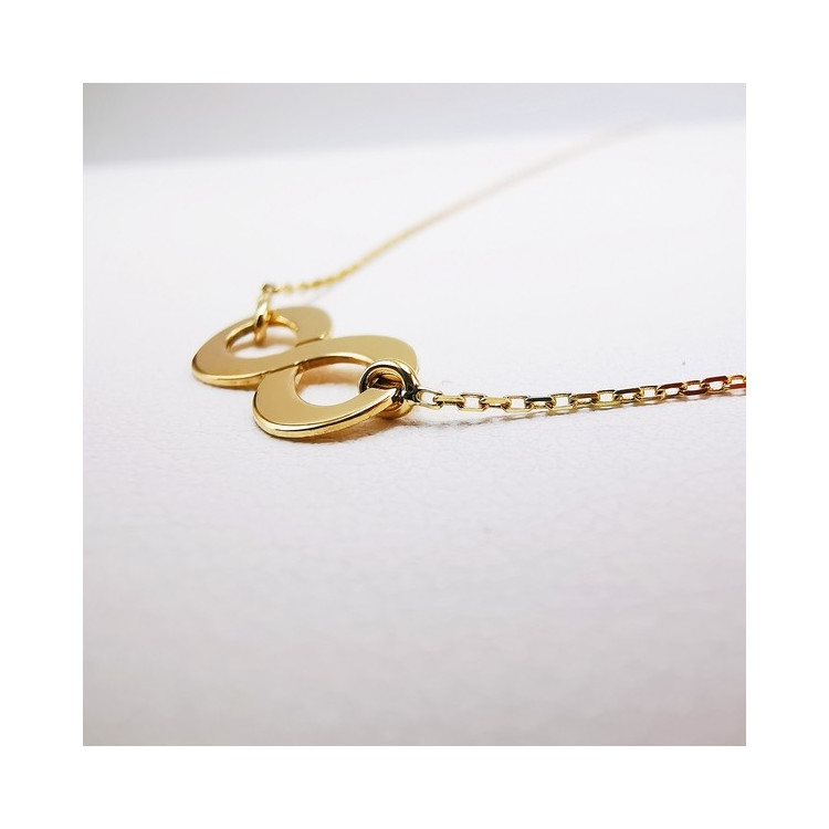 Collier Infini Or Jaune 750 - 18 carats