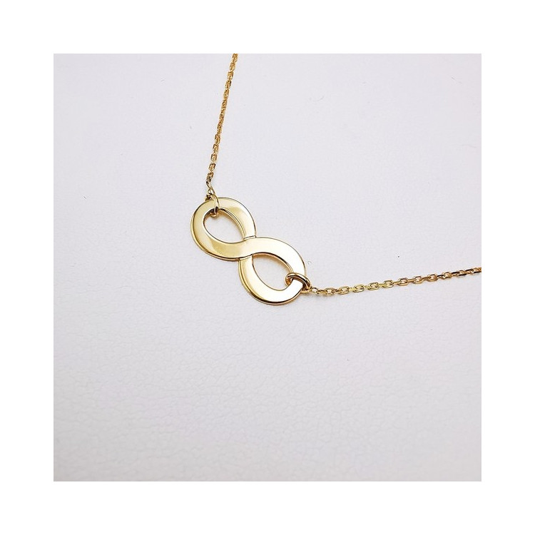 Collier Infini Or Jaune 750 - 18 carats