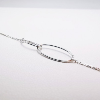 Bracelet "Esmée" Or Blanc 750 - 18 carats