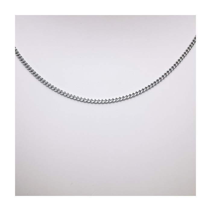 Chaîne 40 cm Maille Gourmette Argent