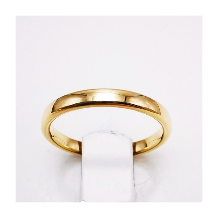 Alliance Rivoli 2.5 mm confort Or Jaune 750 - 18 carats (demi jonc)