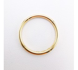 Alliance Rivoli 2.5 mm confort Or Jaune 750 - 18 carats (demi jonc)