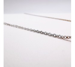 Collier Améthyste poire Or Blanc 750 - 18 carats