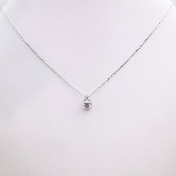 Collier Diamant 0.36 ct Or Blanc 750 - 18 carats