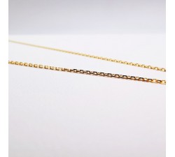 Collier Aigue Marine Or Jaune 750 - 18 carats