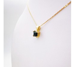 Collier Tourmaline verte Or Jaune 750 - 18 carats