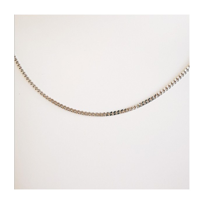 Chaîne 45 cm Maille Gourmette Argent 2.25 Grammes