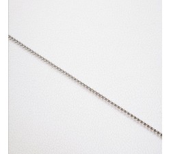 Chaîne 45 cm Maille Gourmette Argent 2.25 Grammes