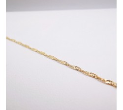 Collier Maille Singapour 40 cm Or Jaune 750 - 18 carats