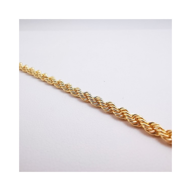 Collier Maille Corde Or Jaune 750 - 18 carats
