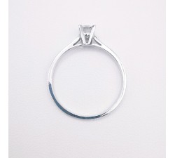 Bague "Liberté Sauvage" Diamant de Synthèse 0.24 ct Or Blanc 750 - 18 carats
