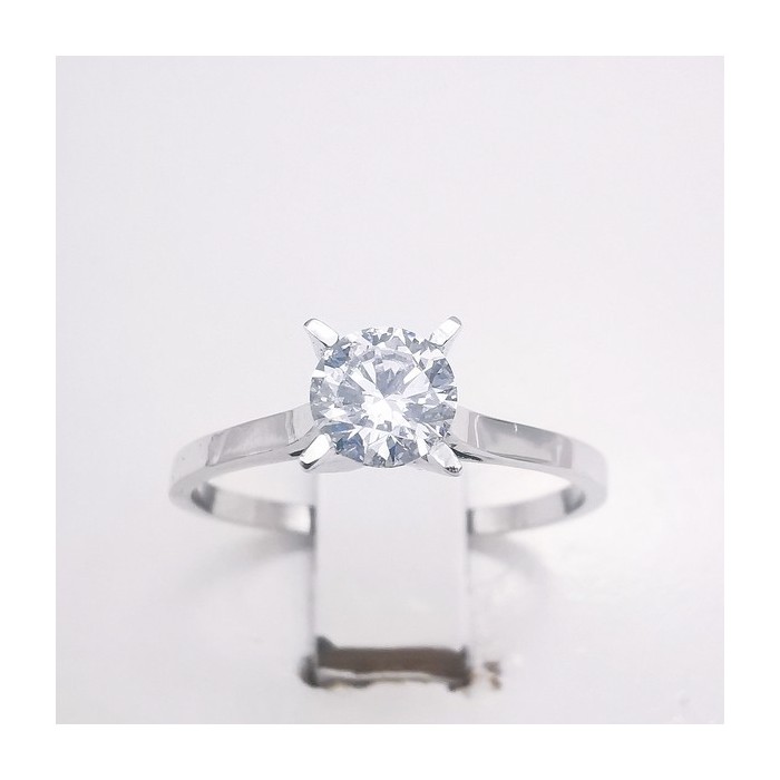 Bague "Liberté Sauvage" Diamant de Synthèse 0.50 ct Or Blanc 750 - 18 carats Bague "Liberté Sauvage" Diamant de Synthèse 0.50 ct Or Blanc 750 - 18 carats