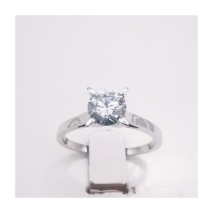 Bague "Liberté Sauvage" Diamant de Synthèse 0.83 ct Or Blanc 750 - 18 carats Bague "Liberté Sauvage" Diamant de Synthèse 0.83 ct Or Blanc 750 - 18 carats