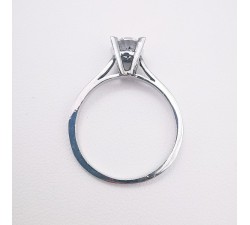 Bague "Liberté Sauvage" Diamant de Synthèse 0.83 ct Or Blanc 750 - 18 carats